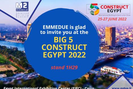 EMMEDUE на выставке BIG 5 CONSTRUCT EGYPT 2022 в Каире